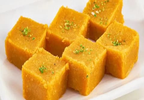 Moongdal Burfi (500gm) - Bansal Sweets, Amritsar