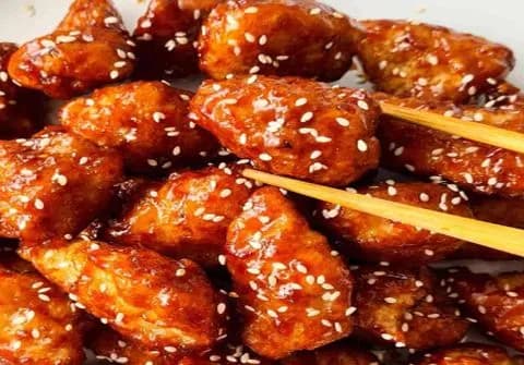 Honey Chilli Chicken (Full) - Kale Da Dhaba, Amritsar