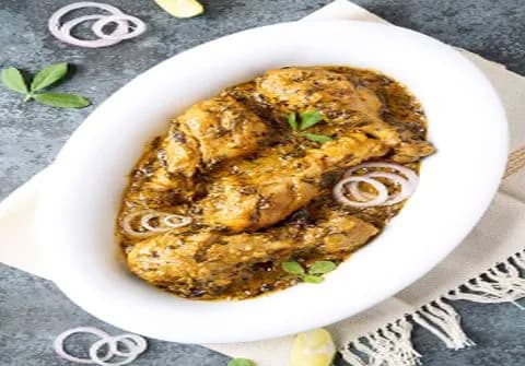 Chicken Methi Malai (Half) - Kale Da Dhaba, Amritsar