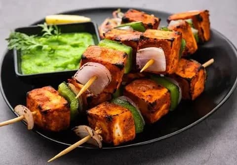 Paneer Tikka Spicy - Surjit Food Plaza, Amritsar