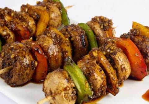 Mushroom Tikka Spicy - Surjit Food Plaza, Amritsar