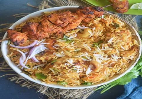 Chicken Tikka Biryani - Dine Hill, Hyderabad