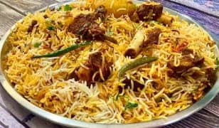 Zafrani Mutton Biryani (For 2 Persons) - Mandar, Hyderabad