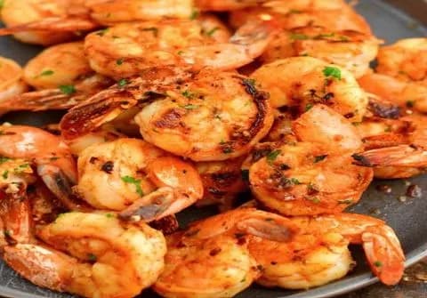 Saute Prawns (Cafe 555 Special) - Cafe 555, Hyderabad