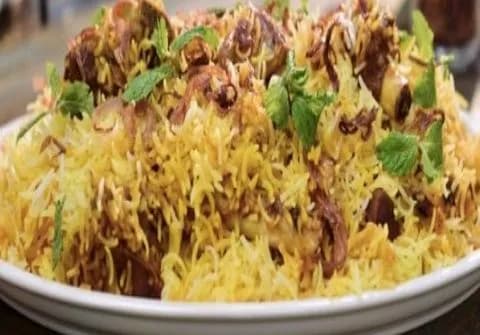 Mutton Biryani Jumbo Pack (1/2 KG Mutton, for 6-8 Persons) - Cafe 555, Hyderabad