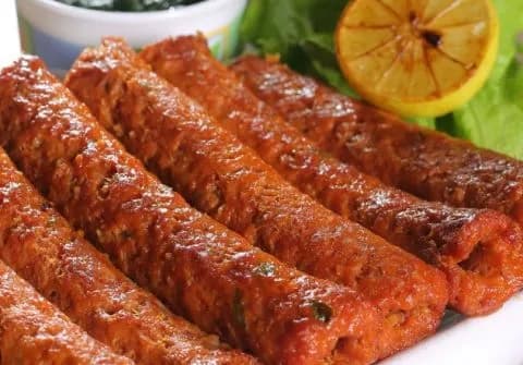 Mutton Seekh Kebab (4 Pcs) - Mughal Zaika, Lucknow