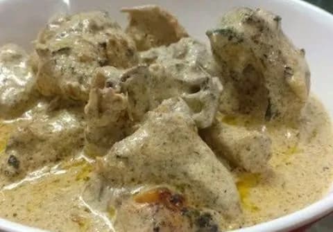 Butter Chicken (White Gravy) (Half, 4 Pcs) - Mughal Zaika, Lucknow
