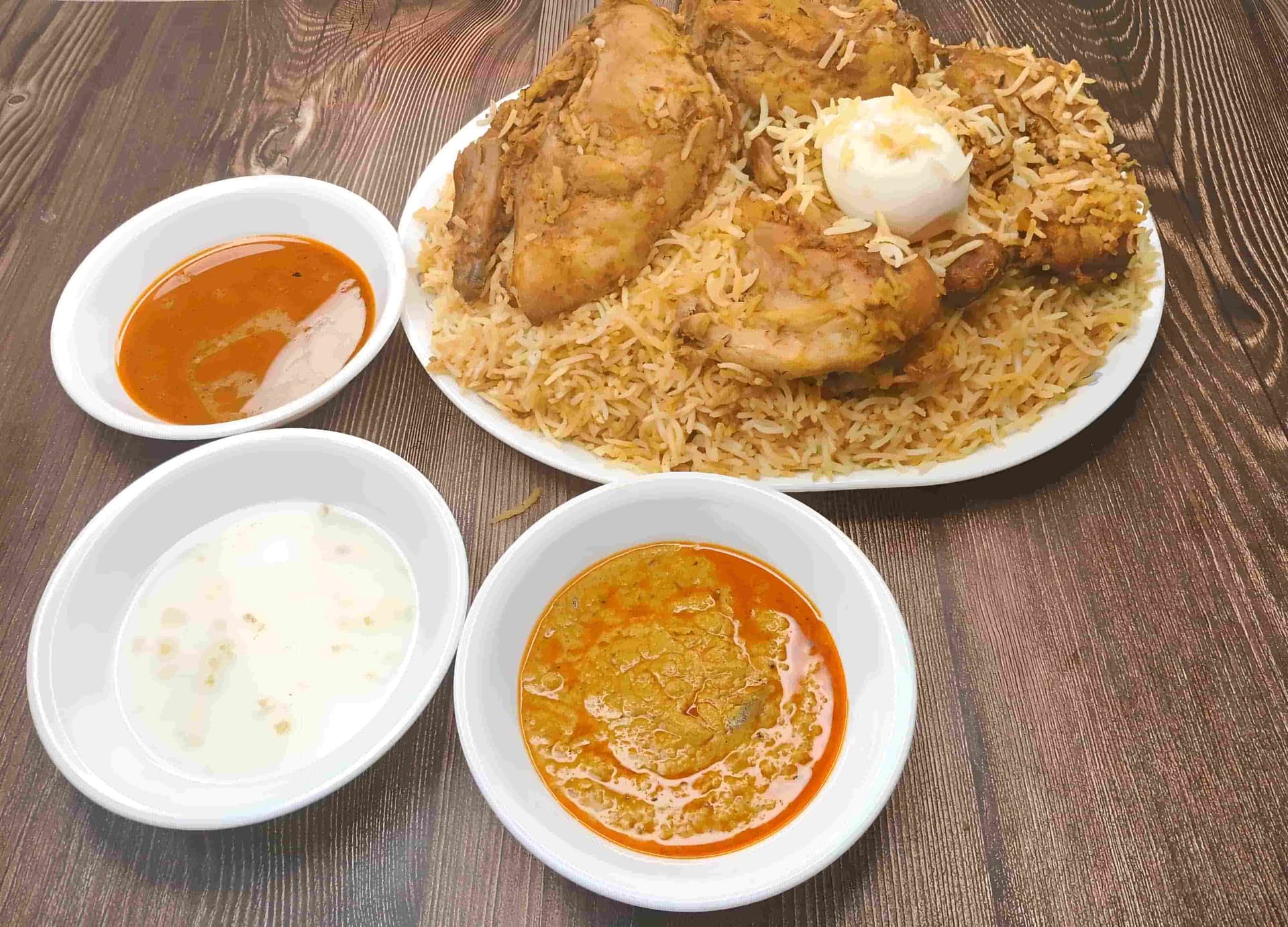 Chicken Biryani -Jumbo Pack (Full Bird) 6-8 persons - Cafe Bahar, Hyderabad