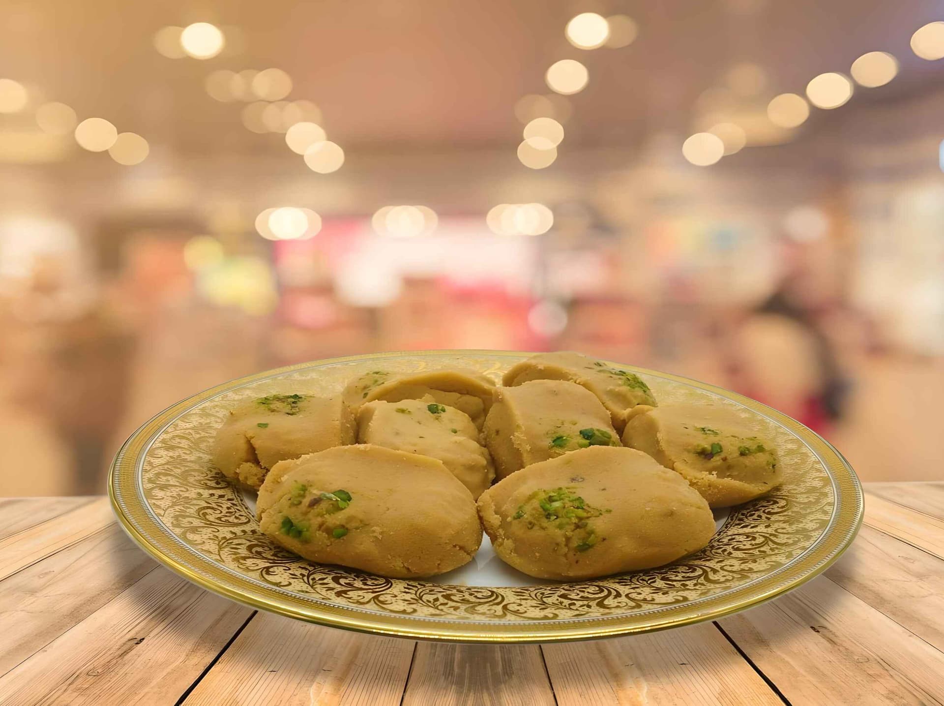 Gur Baked Sondesh (Pack of 12) - Nalin Chandra Das & Sons, Kolkata