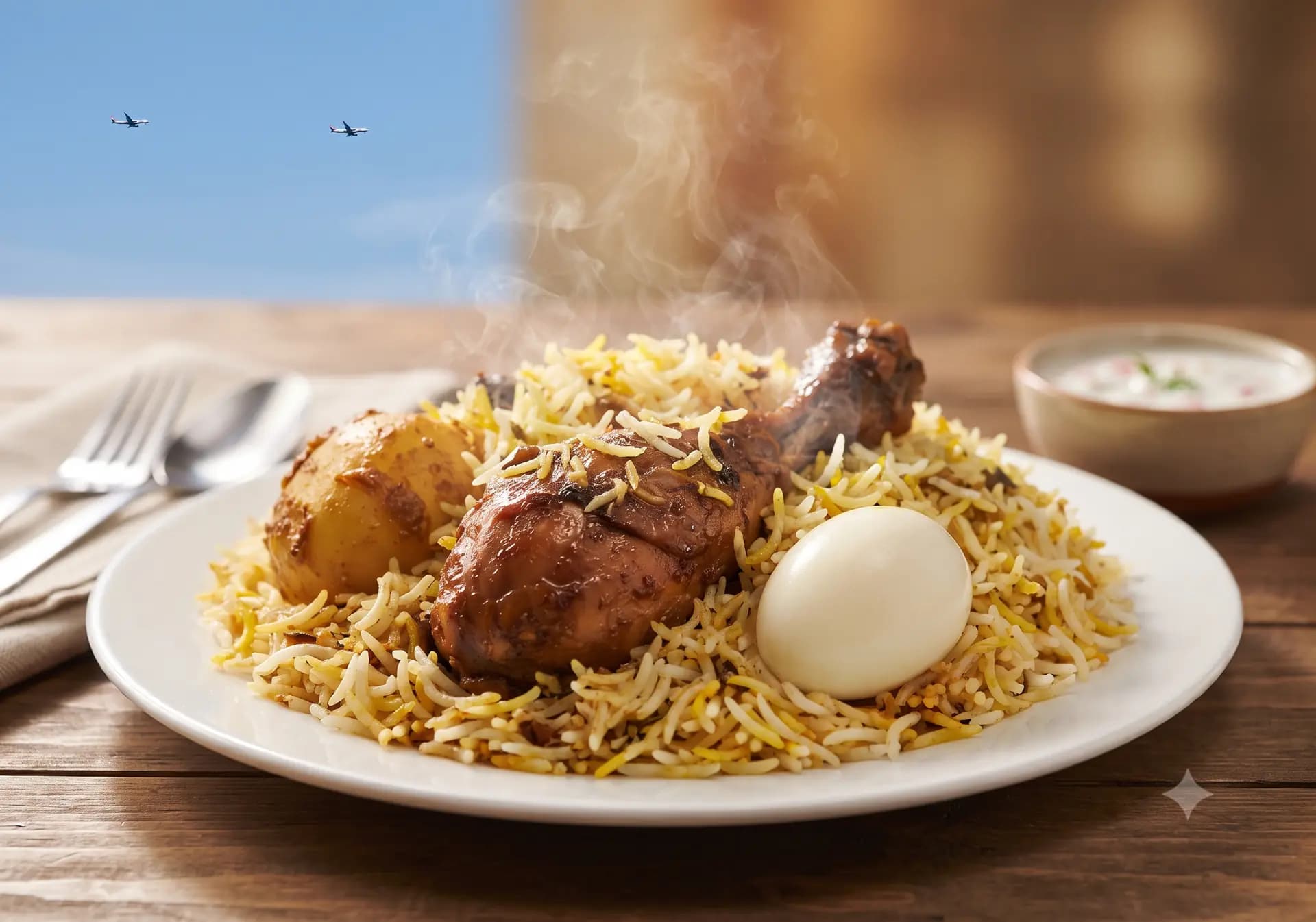 Chicken Biryani - Siraz, Kolkata