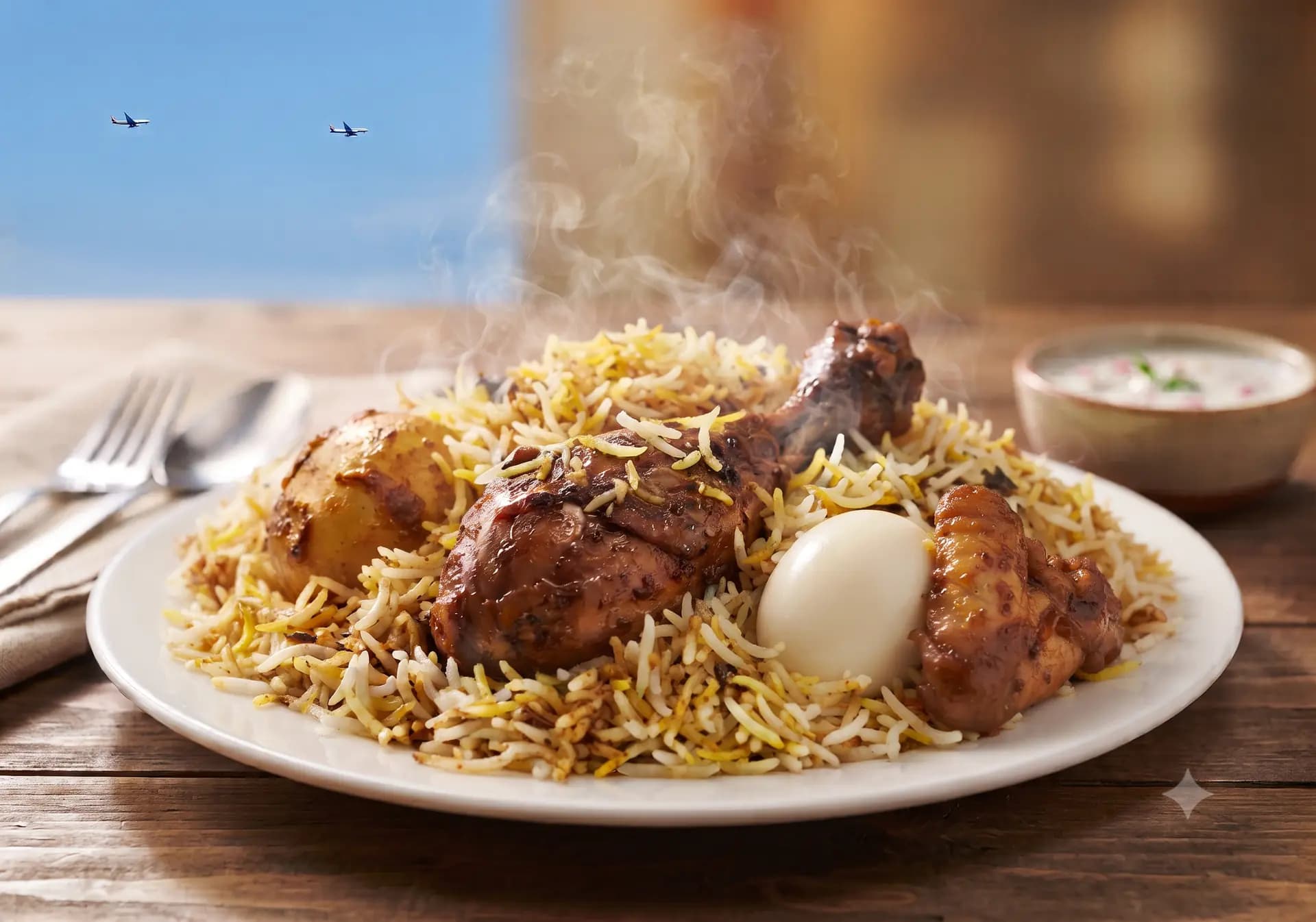Special Chicken Biryani - Siraz, Kolkata